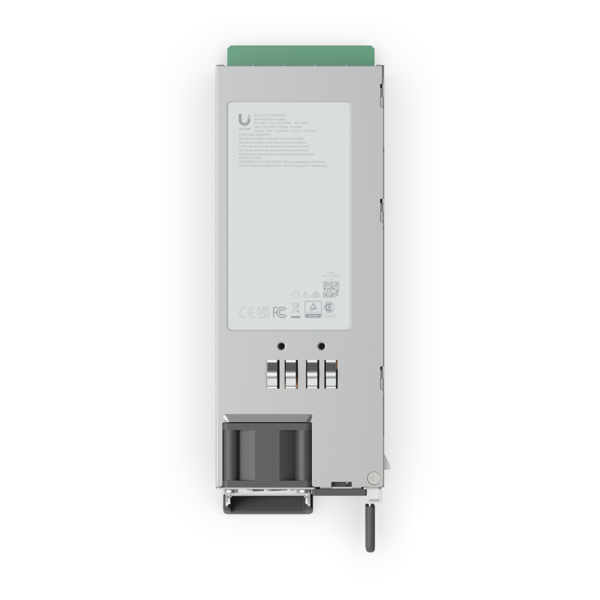 Ubiquiti Hot-Swappable Power Module (550W)