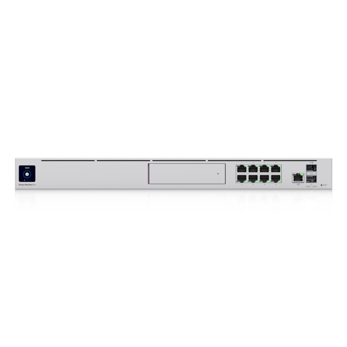Ubiquiti Dream Machine Professional B-Ware 3.5" HDD-Schacht, 2x WAN Ports, UniFi Controller Software, 1 HE Netzwerk-Router Produkt Bild 3