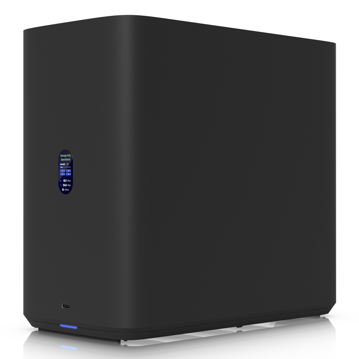 Ubiquiti UNAS 4 Schwarz 0/4 2.5"/3.5" SSD/HDD, 2x M.2 NVMe SSD, 1x 2.5GbE, 1x USB-C Expansion, 4GB RAM NAS Produkt Bild 2