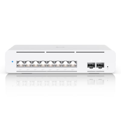 Ubiquiti Pro XG 8 PoE Managed Switch 2x 10G SFP+, 8x 10G Ethernet (PoE++)