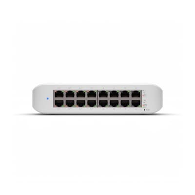 Ubiquiti Lite 16-Port PoE Managed Switch 16x Gigabit Ethernet (8x PoE+, max. 45W)
