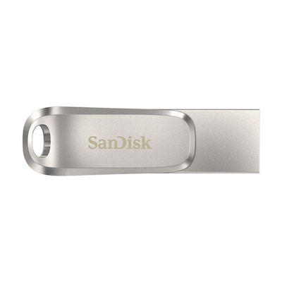 SanDisk Ultra Dual Luxe Typ-A/Typ-C 256GB USB-Stick Swivel, bis zu 150 MB/s, USB 3.2 Gen 1x1 (5 Gbit/s)