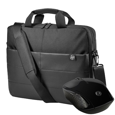HP Business-Bundle 15,6 Zoll Aktentasche & Wireless Maus