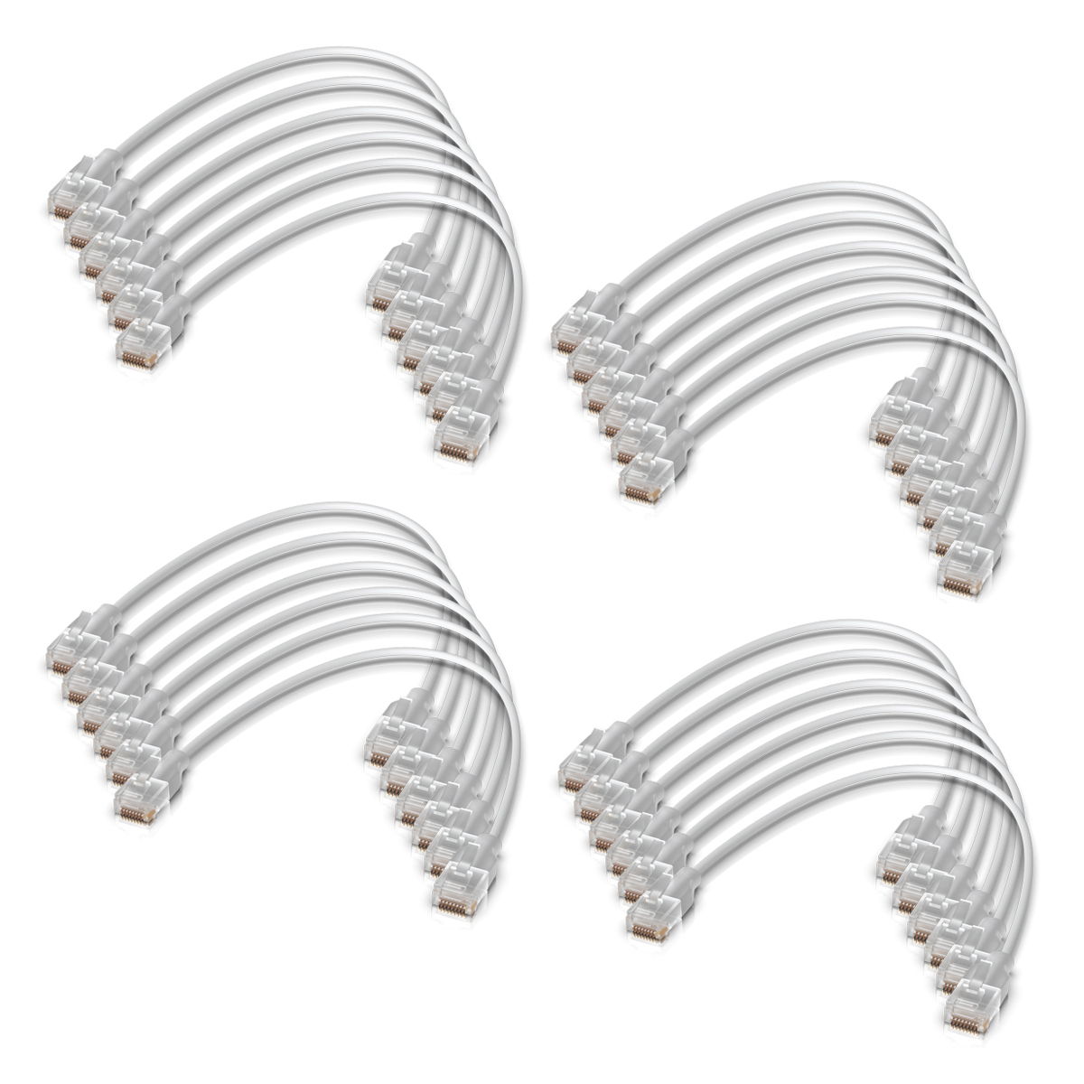 24er Pack Ubiquiti UniFi Etherlighting Patch Cable 0.15m