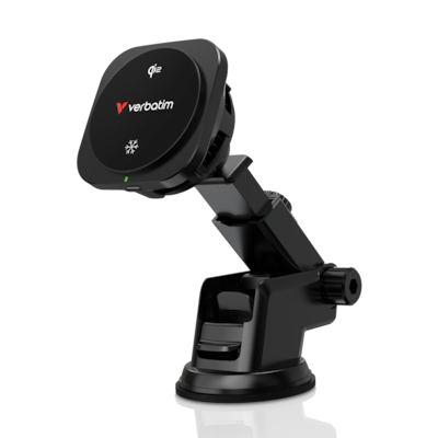 VERBATIM Charge ´n´ Drive Qi2 - magnetisches kabelloses Autoladegerät