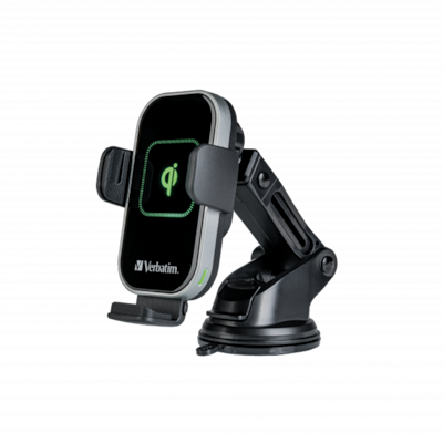 VERBATIM FWC-02 Qi Auto Handyhalterung mit Schnelladefunktion