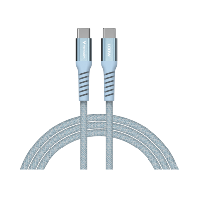 VERBATIM Sync & Charge USB-C zu USB-C 100W Magnetkabel 120 cm - blau