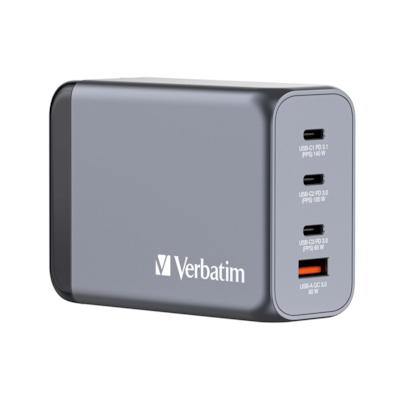 VERBATIM GNC-240 GaN Netzladegerät 4 Port 240W USB A/C
