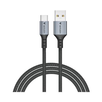 VERBATIM Sync & Charge USB-A zu USB-C 18W 120 cm