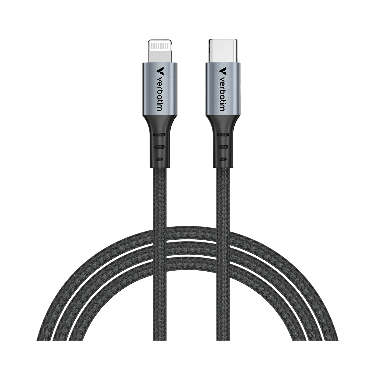 VERBATIM Sync & Charge Kabel USB-C zu Lightning 120 cm