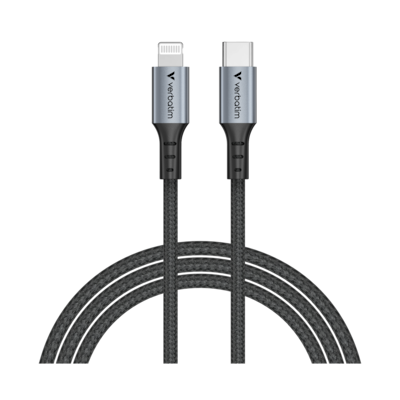 VERBATIM Sync & Charge Kabel USB-C zu Lightning 120 cm
