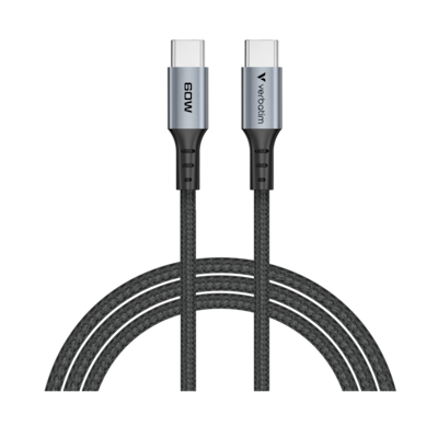 Thumbnail - VERBATIM Sync & Charge USB-C zu USB-C 60W 120 cm