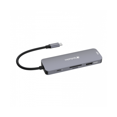 VERBATIM USB-C Pro Multiport Hub 8 Port CMH-08