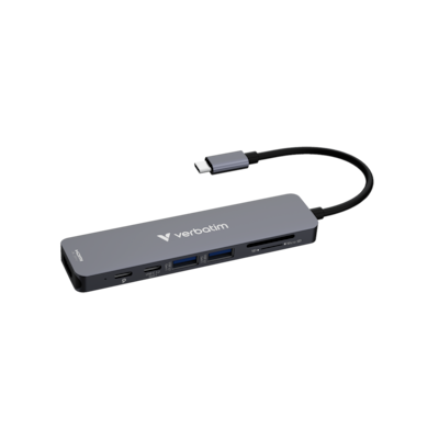 Thumbnail - VERBATIM USB-C Essentials Multiport Hub 7 Anschlüsse