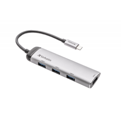 Thumbnail - VERBATIM USB-C™ MULTIPORT HUB 4-PORT USB 3.2 GEN 1 TYPE A
