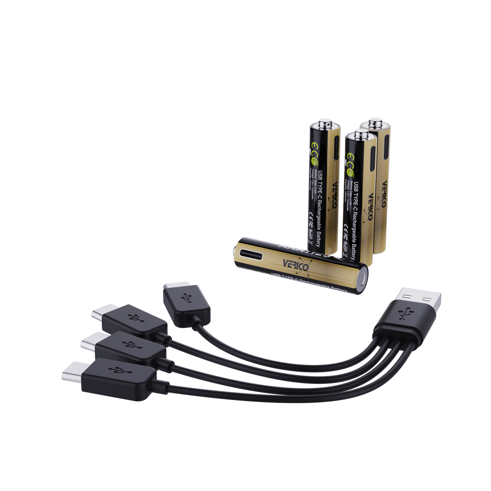 Pro Power AAA 4-pack alkaline batterijen
