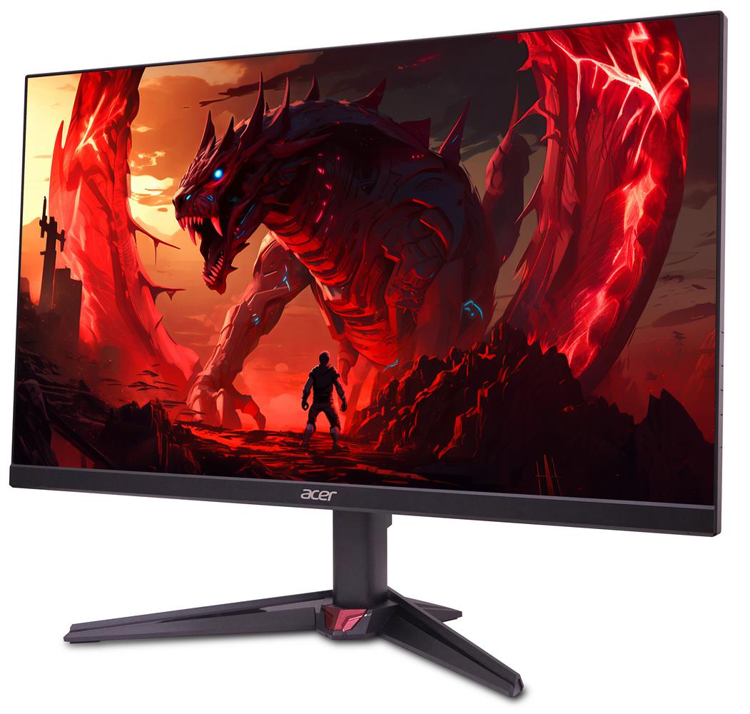 Acer Nitro XV0 (XV240YW3bmiiprx) 23,8" Full-HD Gaming Monitor 60,5 cm (23,8"), IPS, 240Hz, 99% sRGB, 2x HDMI, 1x DP, Audio Out, Lautsprecher, Höhenver Displays Produkt Bild 7