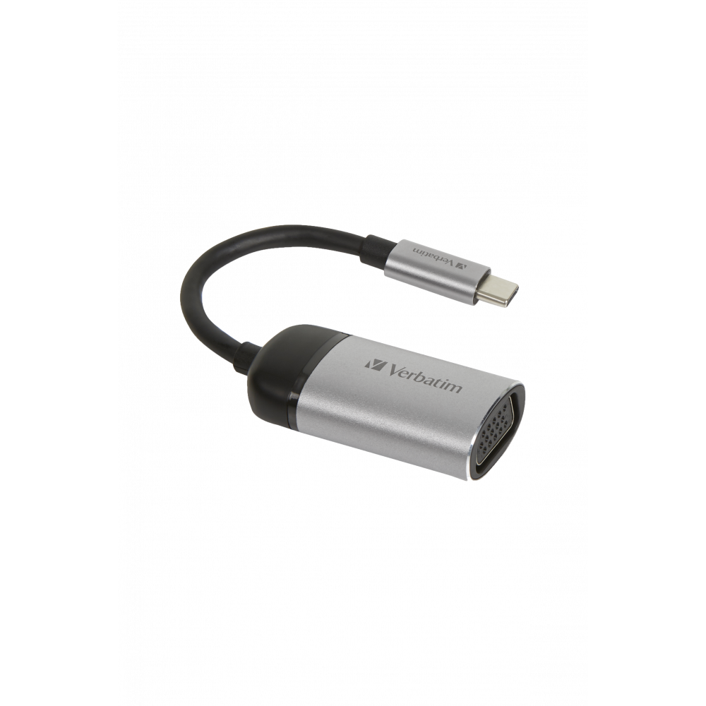Thumbnail - VERBATIM USB-C™ zu VGA ADAPTER - USB 3.1 GEN 1/ VGA 10cm Kabel