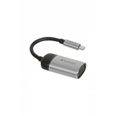 VERBATIM USB-C™ zu VGA ADAPTER - USB 3.1 GEN 1/ VGA 10cm Kabel