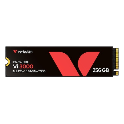 Verbatim Vi3000 SSD 256GB M.2 2280 PCIe Gen3 Internes Solid-State-Module