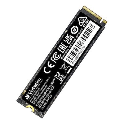 Verbatim Vi5000 SSD 512GB M.2 2280 PCIe Gen4 Internes Solid-State-Module