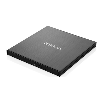 Verbatim Externer Slimline CD/DVD-Brenner mit USB-C-Anschluss