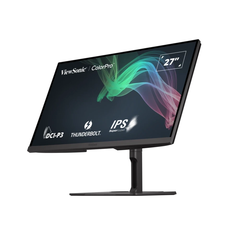 ViewSonic VP2776T-4K LED Fotografie Monitor 68,47 cm (27 B-Ware 98% DCI-P3, 100% sRGB, Pantone, USB-C Docking, 4K UHD, 16:9, 5ms, IPS, 400cd/m², 60Hz, Displays Produkt Bild 3