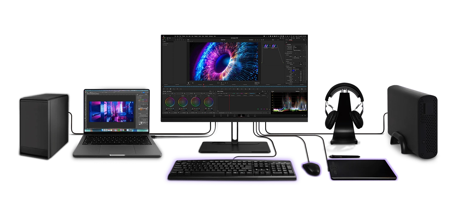 ViewSonic VP2776T-4K LED Fotografie Office Monitor_4