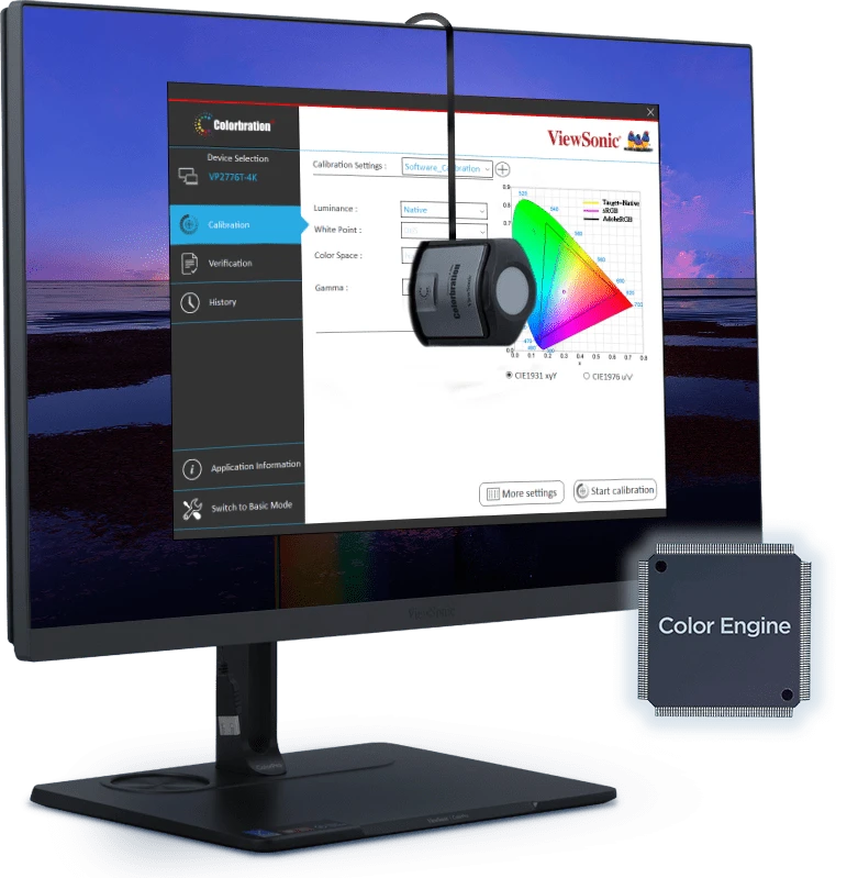 ViewSonic VP2776T-4K LED Fotografie Office Monitor_9