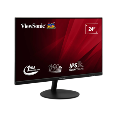 ViewSonic VA24E2-H 24" Full HD Office Monitor IPS-Panel, 144Hz, 1ms Reaktionszeit, HDMI, VGA-Eingänge