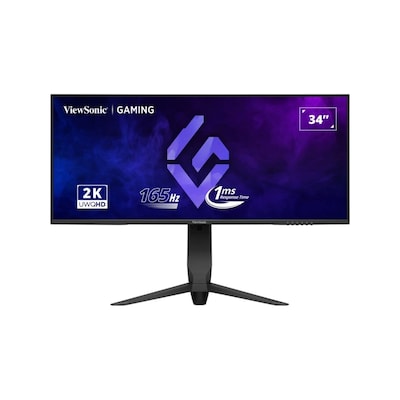 ViewSonic VX3480-2K-PRO Gaming Monitor - WQHD, 165Hz, 1ms Höhenverstellung | DisplayPort, 2x HDMI