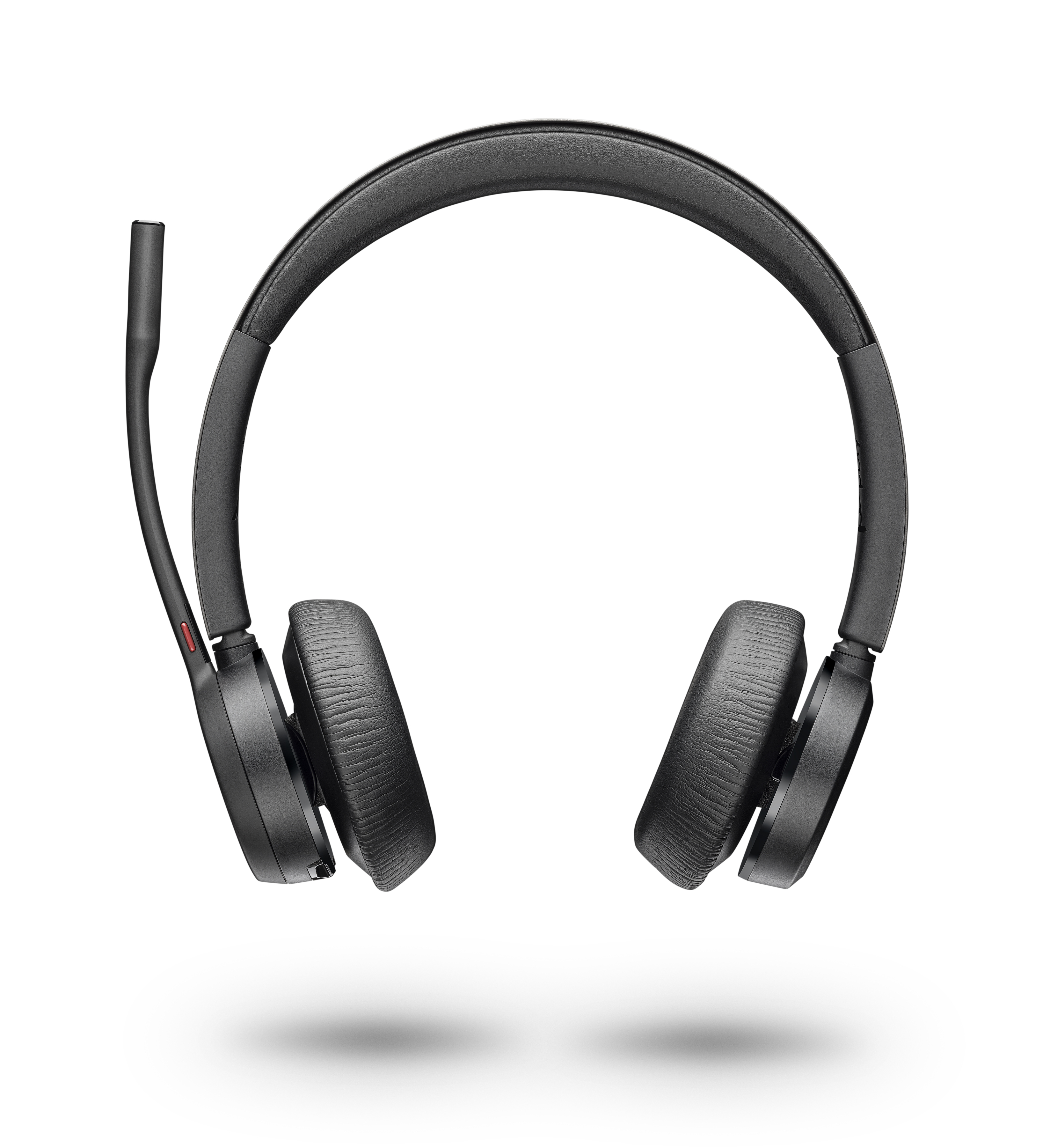 Poly Plantronics Voyager 4320 UC Bluetooth Headset, Binaural, Nano Dongle mit USB-A, Ladestation, MS zertifiziert