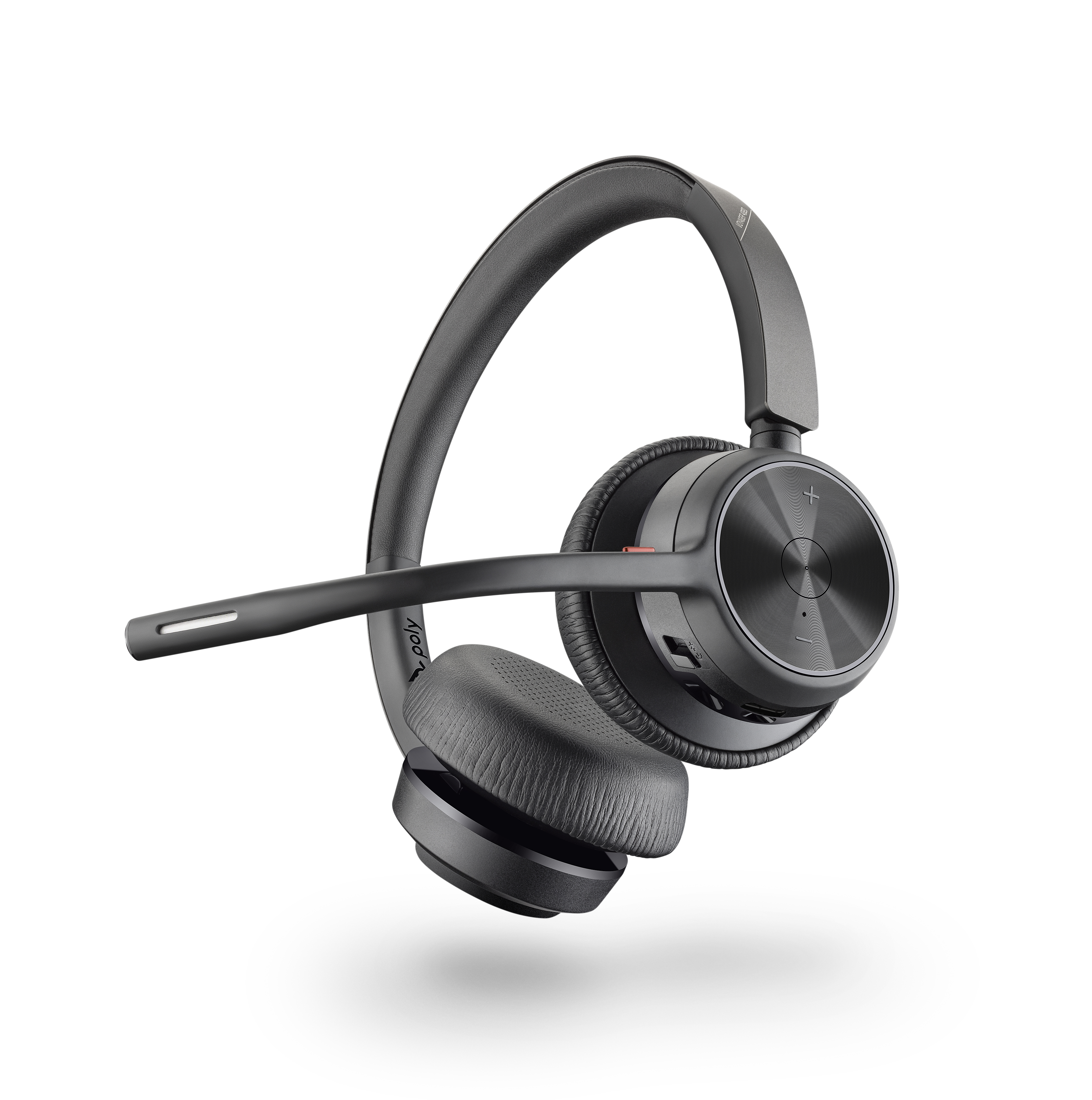 Poly Plantronics Voyager 4320 UC Bluetooth Headset, Binaural, Nano Dongle mit USB-A Anschluss Headset Produkt Bild 2