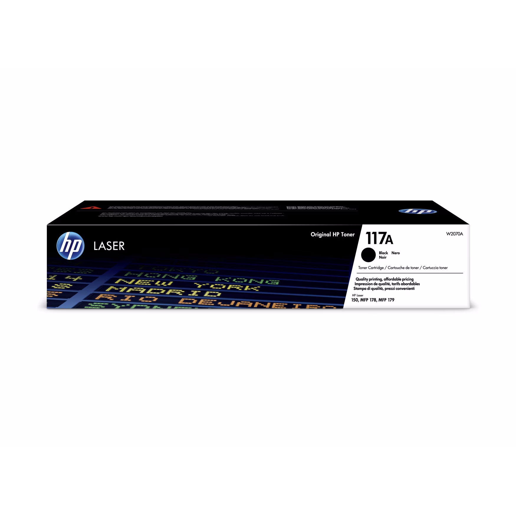 HP 117A W2070A Toner Schwarz 1.000 Seiten Kompatibilität: HP Color Laser 150, MFP 178, MFP 179