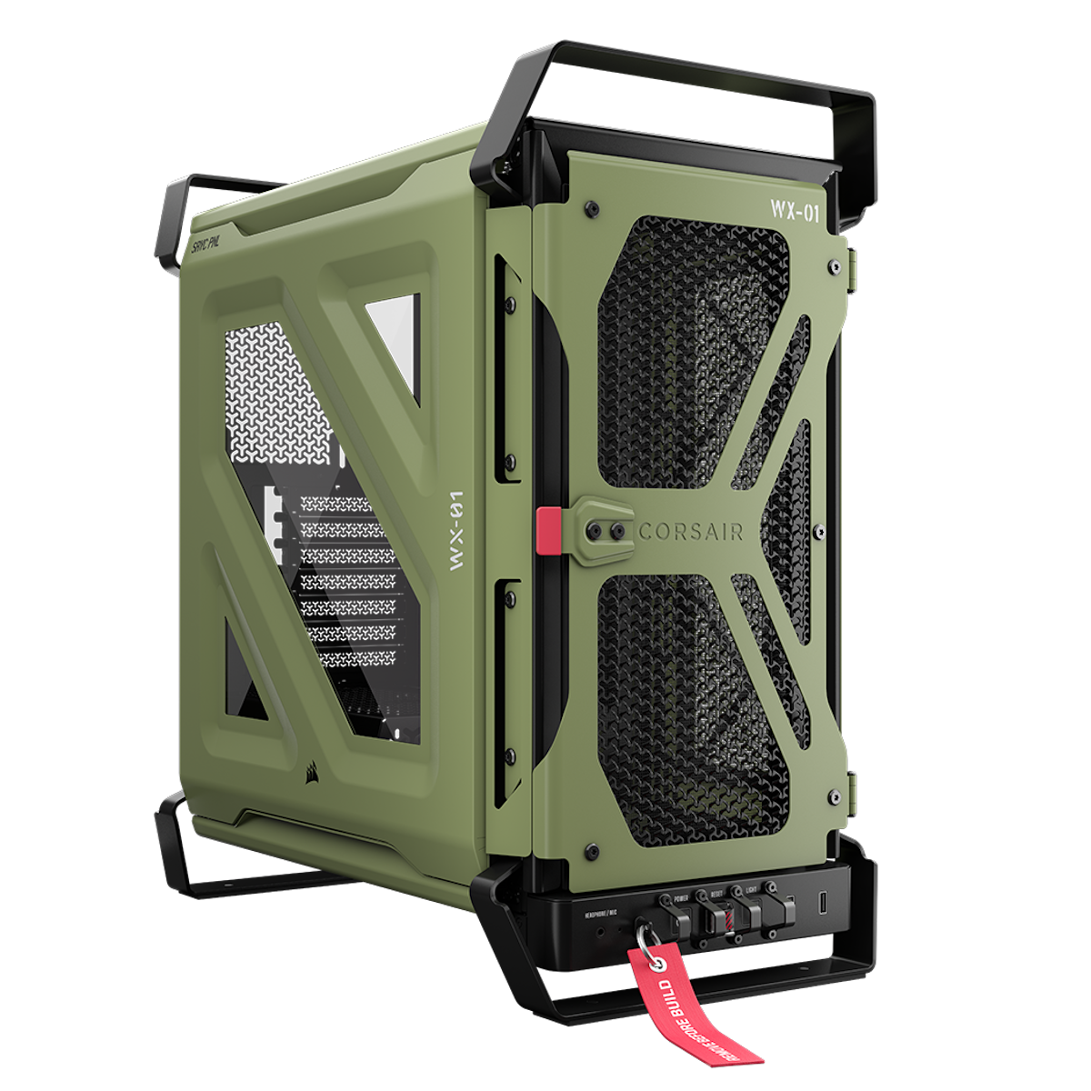 CORSAIR WARTHOG Airflow Olive Drab | PC-Gehäuse