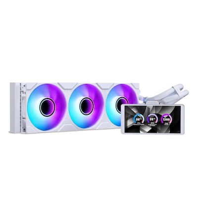 PHANTEKS Glacier One 360M25 LCD weiß | AiO-Wasserkühlung