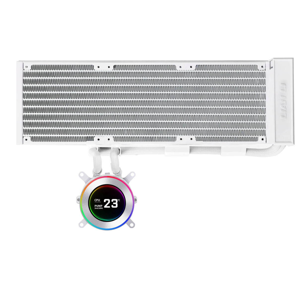 Lian Li HYDROSHIFT II LCD-C 360N weiß | AiO-Wasserkühlung