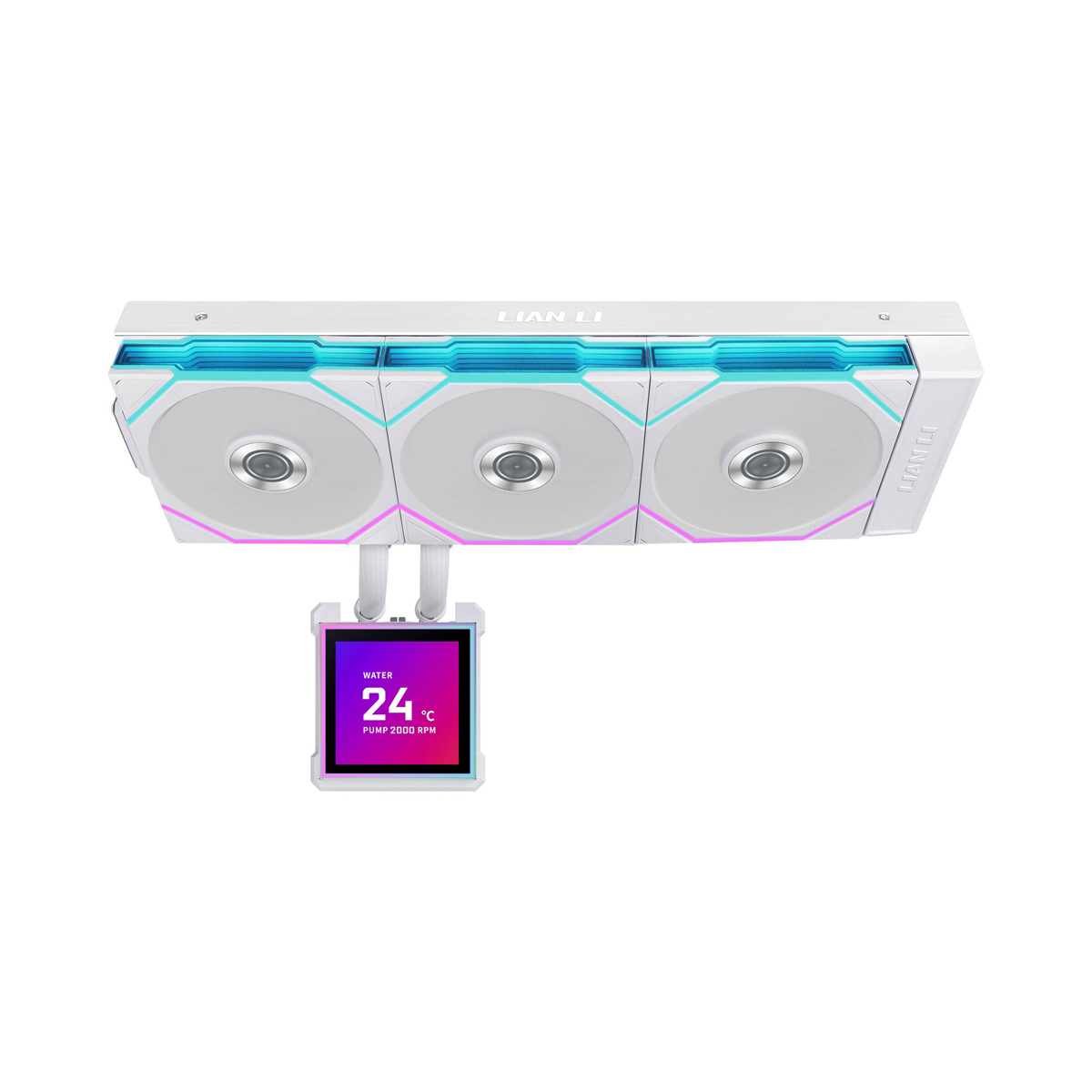 Lian Li HydroShift II LCD-S 360TL weiß | AiO-Wasserkühlung Kühlung Produkt Bild 2