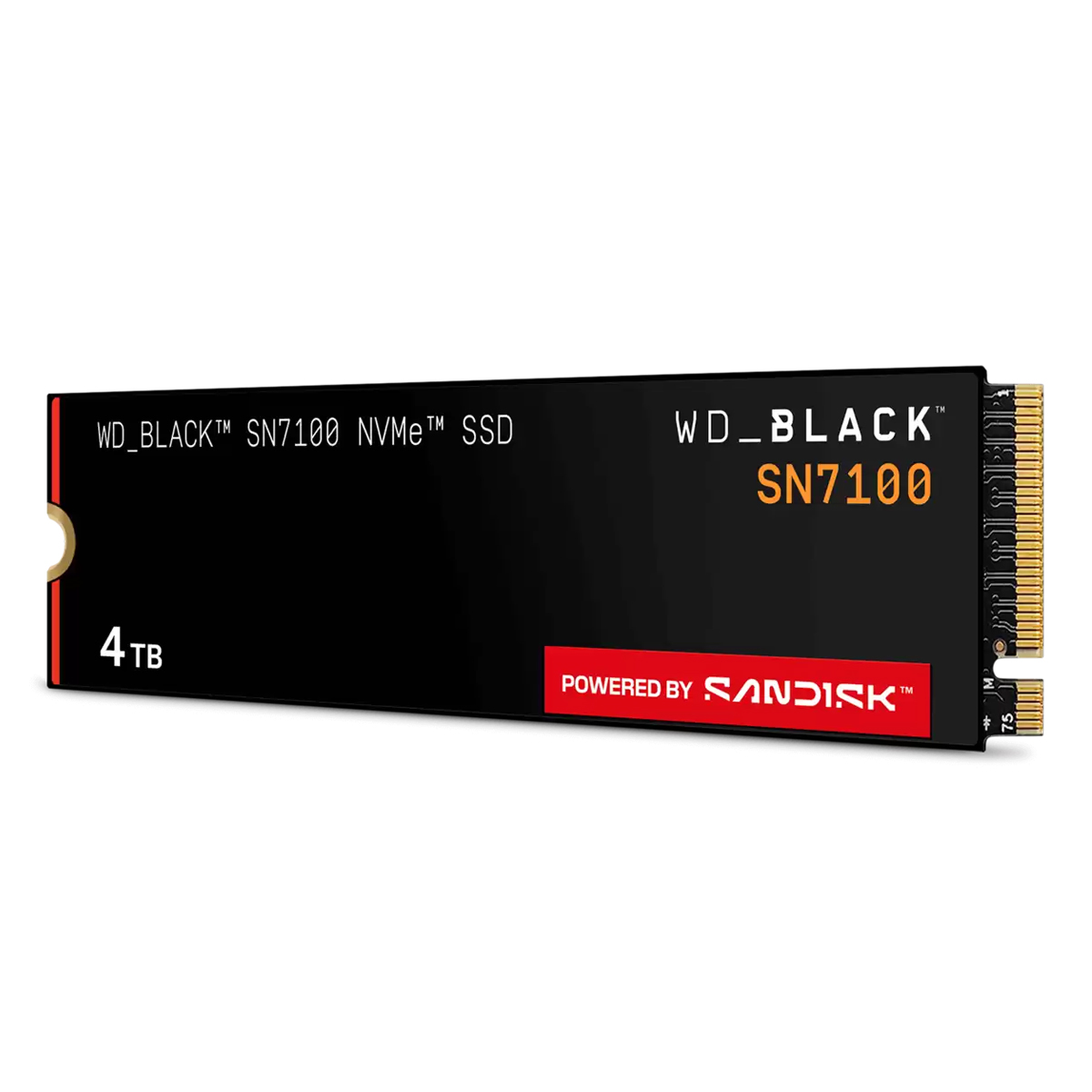 WD_BLACK SN7100 SSD 4TB M.2280 PCIe Gen4 NVMe Internes Solid-State-Module Solid-State-Drive Produkt Bild 2