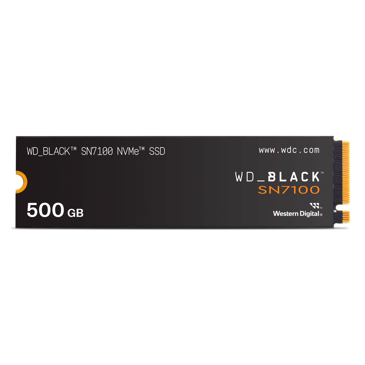 Image of WD_BLACK SN7100 SSD 500GB M.2280 PCIe Gen4 NVMe Internes Solid-State-Module