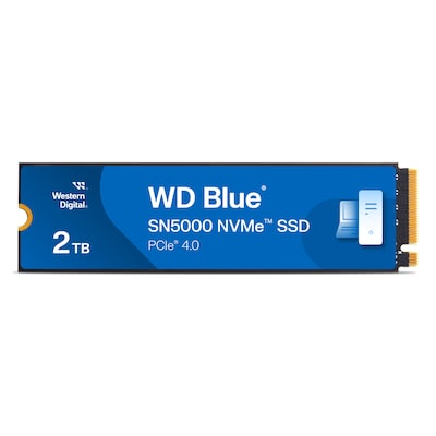 WD Blue SN5000 SSD 2TB M.2 PCIe Gen4 NVMe Internes Solid-State-Module