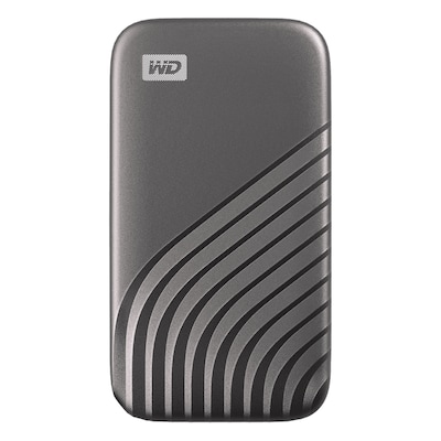 WD My Passport SSD 2TB Space Grau Externe Solid-State-Drive, USB 3.2 Gen 2x1
