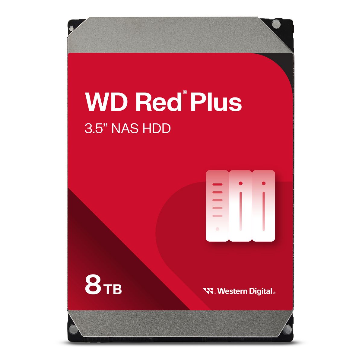 WD Red Plus 3.5 Zoll SATA NAS Festplatte 8TB online kaufen | NBB