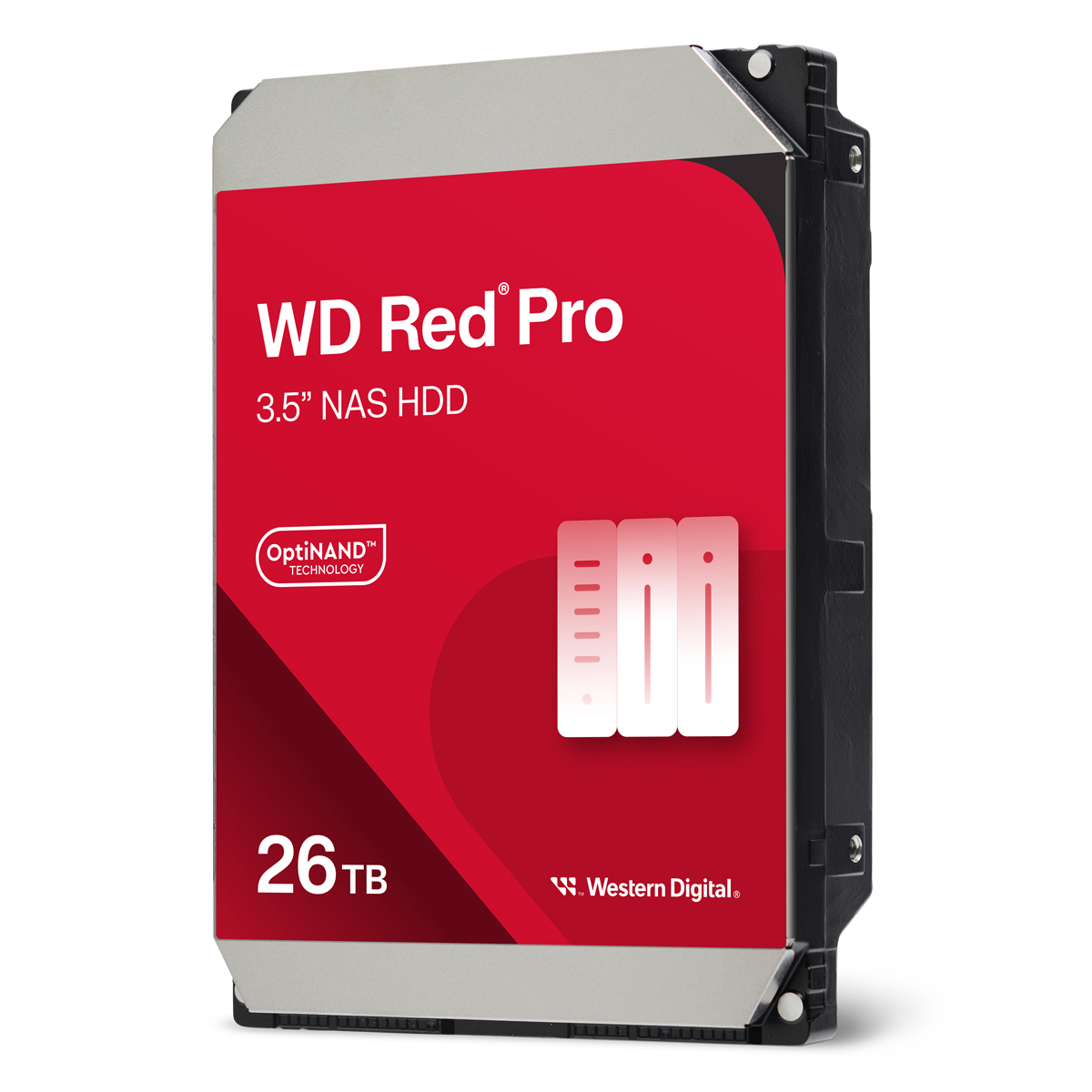 Western Digital WD Red Pro 26TB 3.5 Zoll SATA Interne NAS Festplatte (CMR)