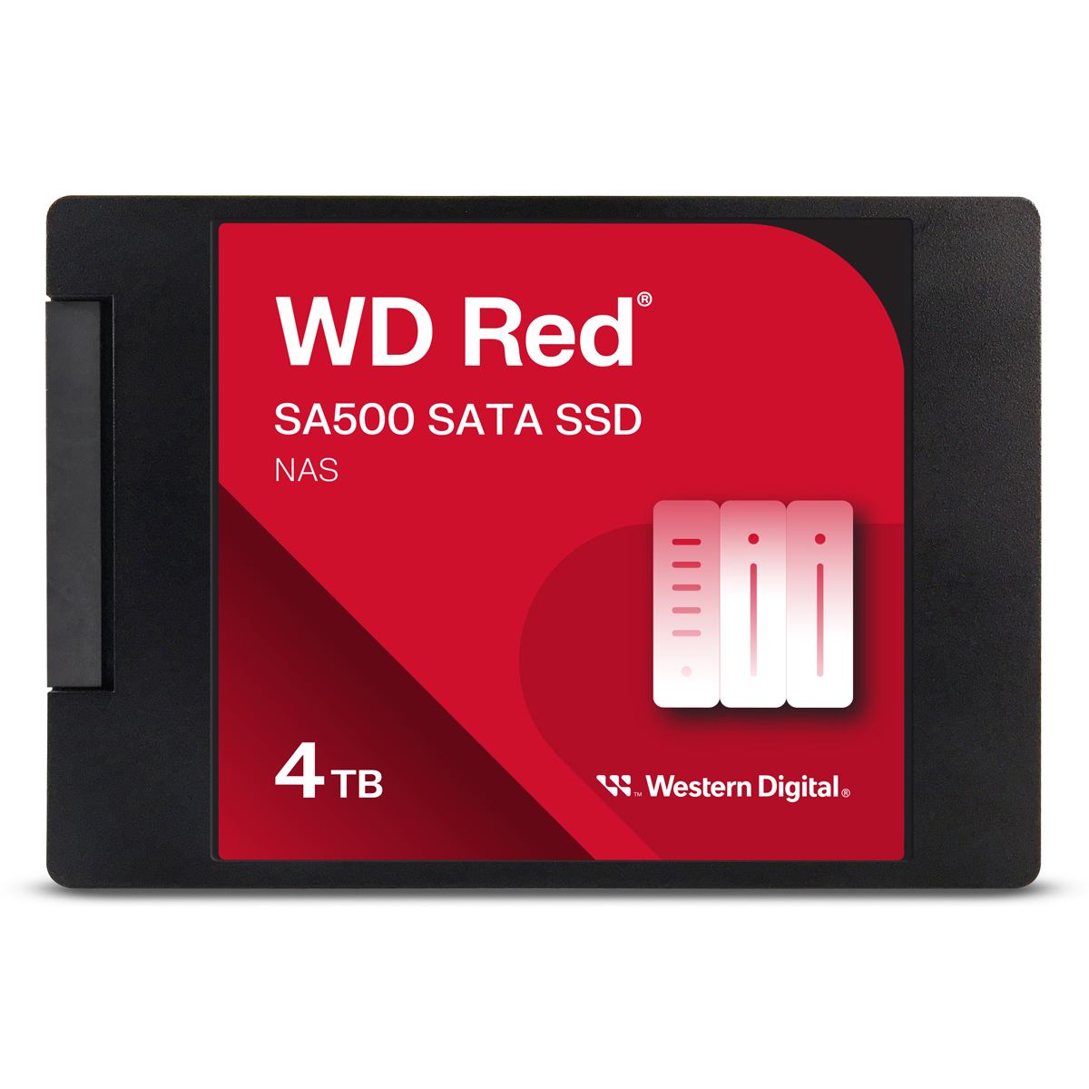 WD Red SA500 SSD 4TB 2.5 Zoll SATA Interne Solid-State-Drive