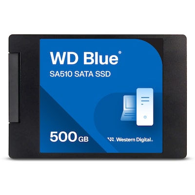 Thumbnail - WD Blue SA510 SSD 500GB 2.5 Zoll SATA - interne Solid-State-Drive