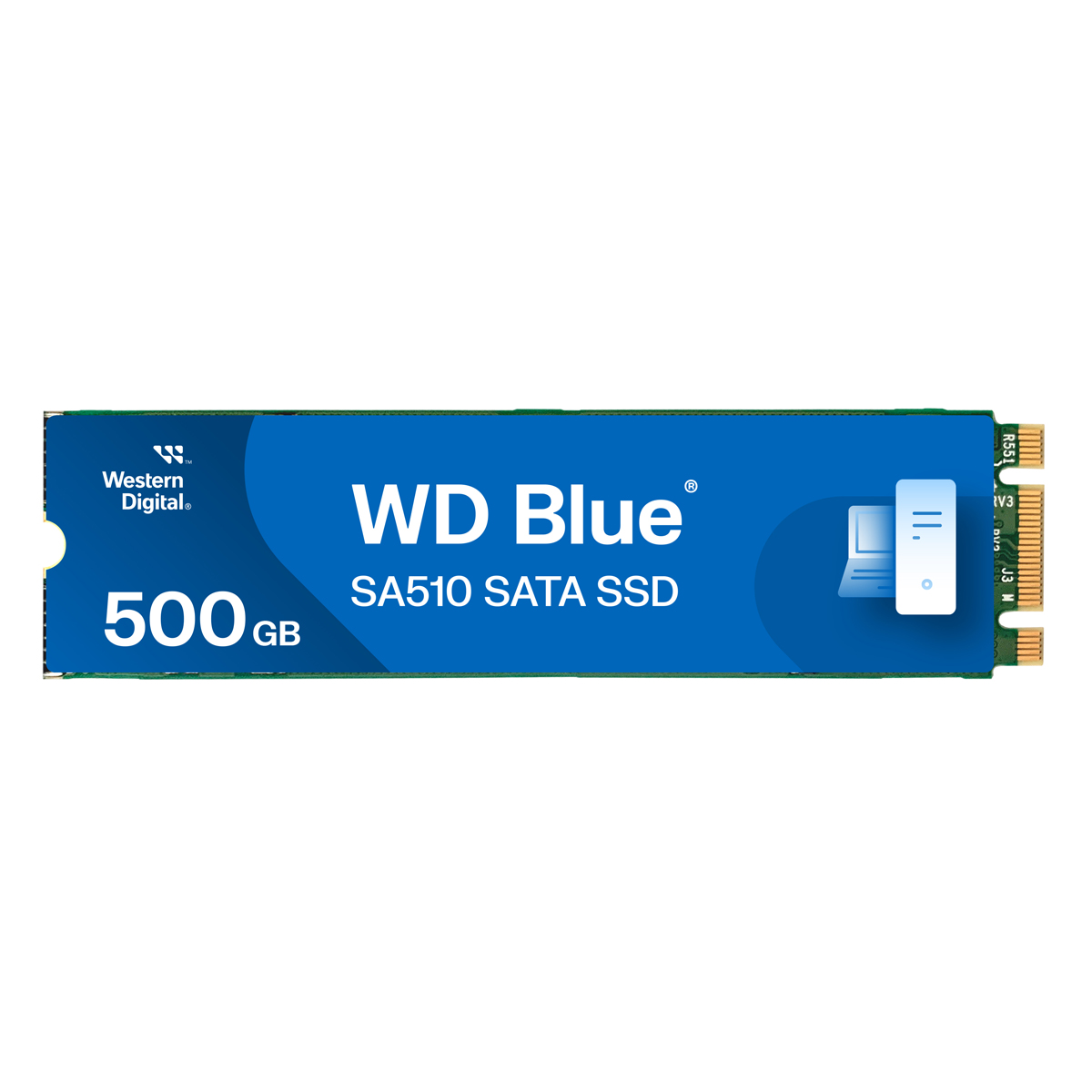 WD Blue SA510 SSD 500GB M.2 2280 SATA Internes Solid-State-Module