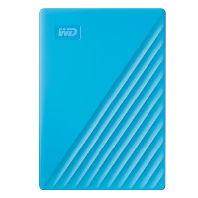 WD My Passport 6TB Blau Externe Festplatte, USB 3.2 Gen 1x1