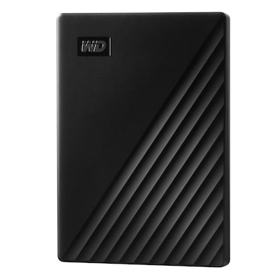 WD My Passport 2TB Schwarz Externe Festplatte, USB 3.2 Gen 1x1