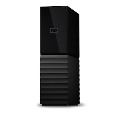WD My Book 6TB Schwarz Externe Festplatte, USB 3.2 Gen 1x1